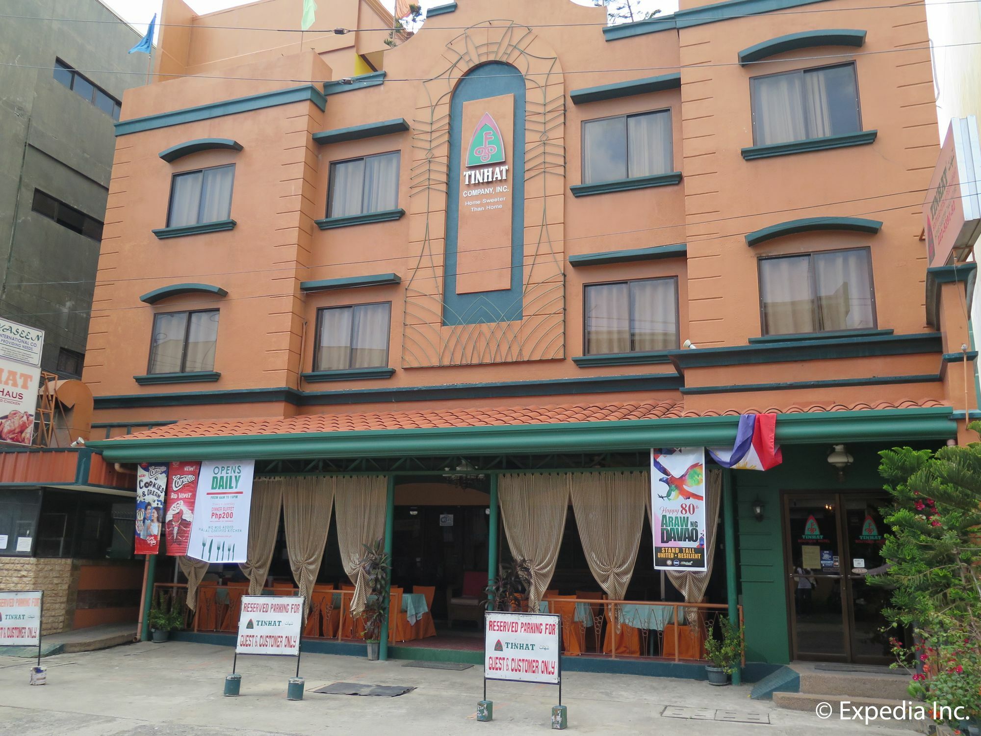 Tinhat Halal حلال Certified Boutique Hotel And Restaurant Davao City Exteriör bild
